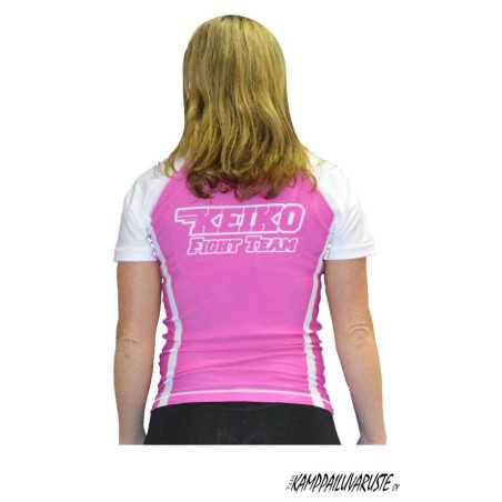 Keiko Speed rash guard - Pinkki
