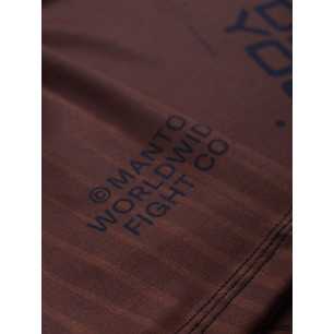 MANTO rashguard RANKED brun