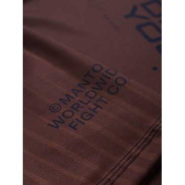 MantoTJJS Kamppailuvaruste Oy|MANTO rashguard RANKED brun|47,50 €|