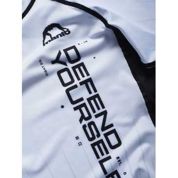MantoTJJS Kamppailuvaruste Oy|MANTO rashguard RANKED vit|47,50 €|