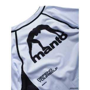 MANTO rashguard RANKED white