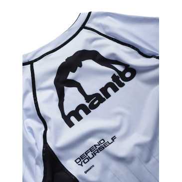MantoTJJS Kamppailuvaruste Oy|MANTO rashguard RANKED vit|47,50 €|