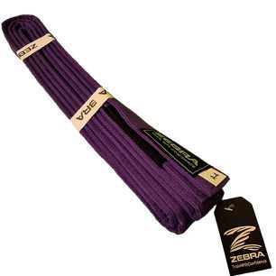 ZEBRA BJJ vyö Purppura