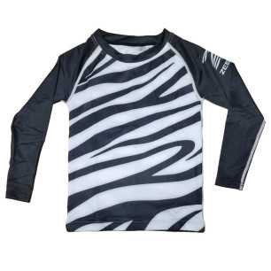 ZEBRA Kids rash guard longsleeve at a low price TJJS Kamppailuvaruste Oy fast delivery