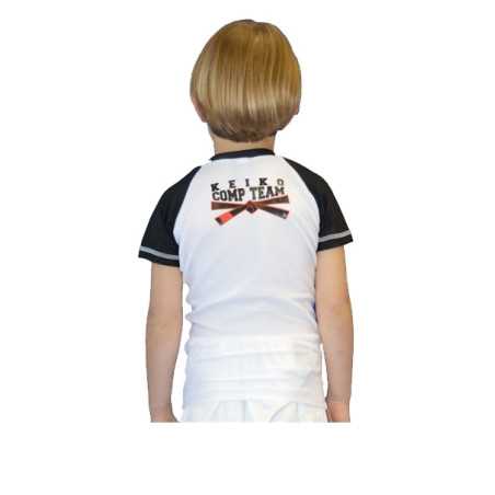 Keiko Kids rash guard - White