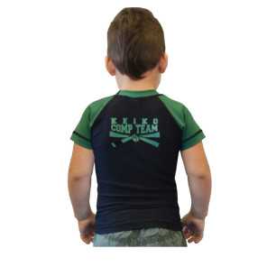 Keiko Kids rash guard - Green