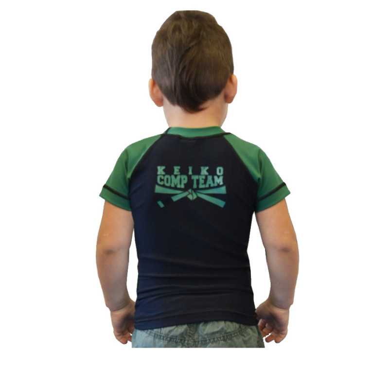 Keiko Kids rash guard - Grön till ett lågt pris TJJS Kamppailuvaruste Oy snabb leverans