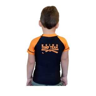 Keiko Kids rash guard - Orange