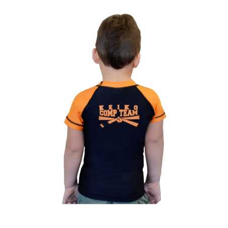 Keiko Kids rash guard - Orange