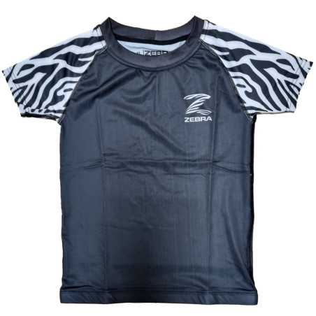 ZEBRA Kids rash guard short sleeve at a low price TJJS Kamppailuvaruste Oy fast delivery