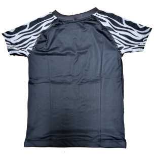 ZEBRA Kids rash guard short sleeve