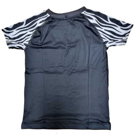 ZEBRA Kids rash guard short sleeve