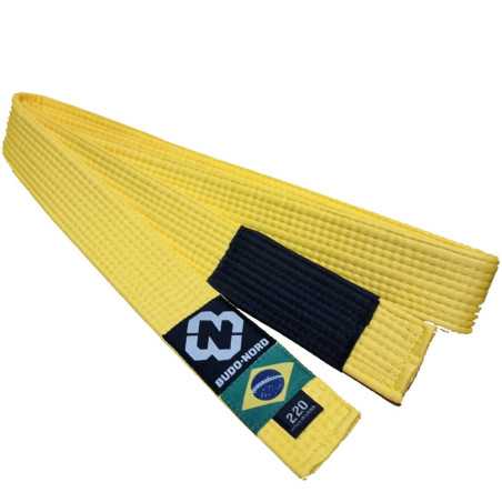 Budo-Nord BJJ Kids Belt - Gul till ett lågt pris TJJS Kamppailuvaruste Oy snabb leverans
