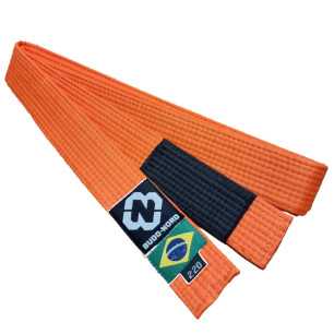 Budo-Nord BJJ Kids Belt - Orange at a low price TJJS Kamppailuvaruste Oy fast delivery