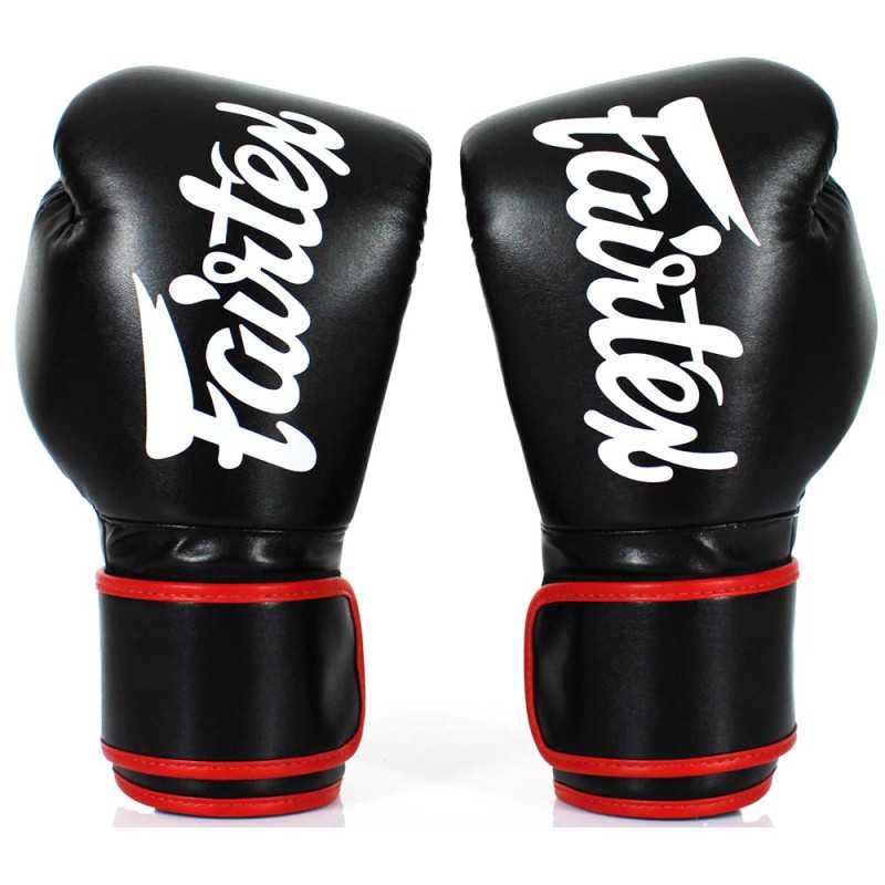 Fairtex BGV14 Muay Thai / kickboxing handskar - Svart till ett lågt pris TJJS Kamppailuvaruste Oy snabb leverans