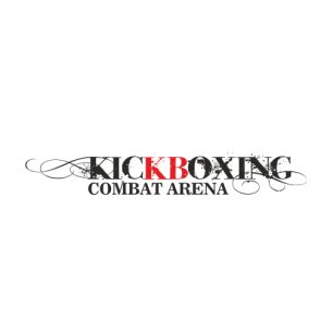 Thermo transfer sticker - Small black "Kickboxing Combat Arena" at a low price TJJS Kamppailuvaruste Oy fast delivery
