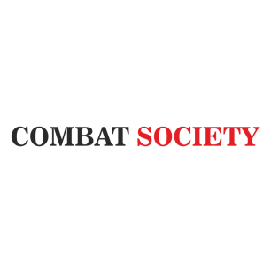 Termotransfer sticker "Combat samhälle - text" längd 38cm