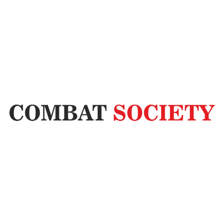 Termotransfer sticker "Combat samhälle - text" längd 38cm