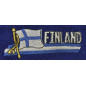Embroidery Finnish Flag (Model 2)