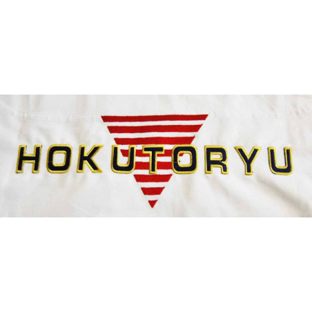 Embroidery work Hokutoryu back badge