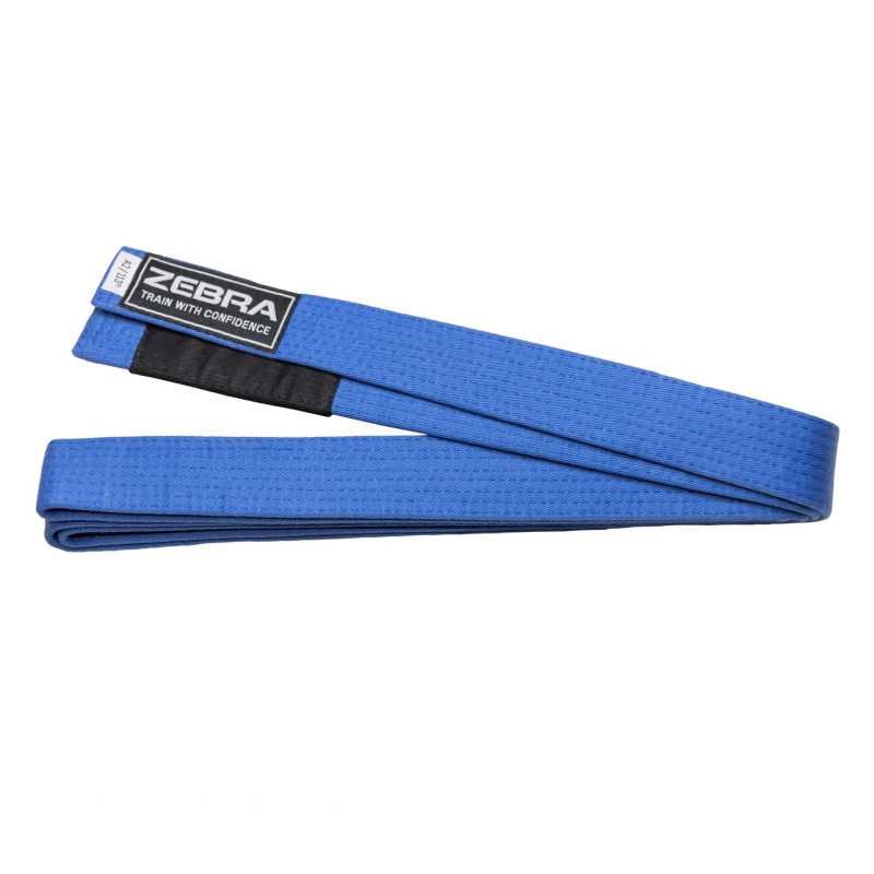 ZEBRA BJJ Bält Blå till ett lågt pris TJJS Kamppailuvaruste Oy snabb leverans