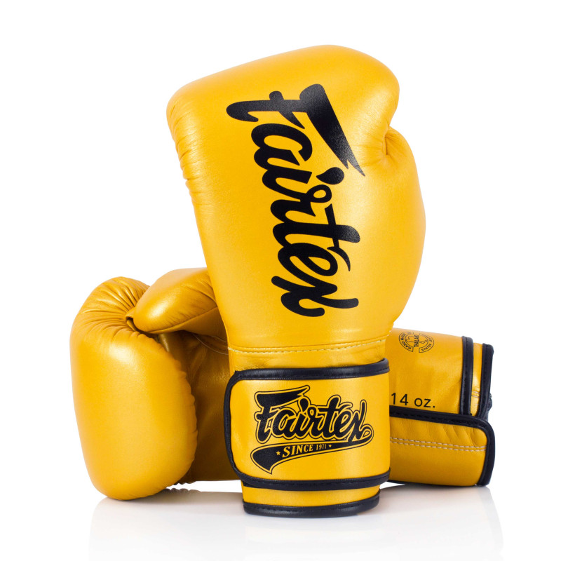 Fairtex BGV18 Super Sparring handskar - Guld