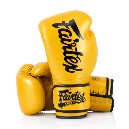 Fairtex BGV18 Super Sparring handskar - Guld