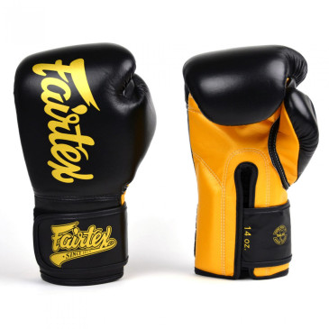 FairtexTJJS Kamppailuvaruste Oy|Fairtex BGV18 Super Sparring handskar - Svart/Guld|130,56 €|