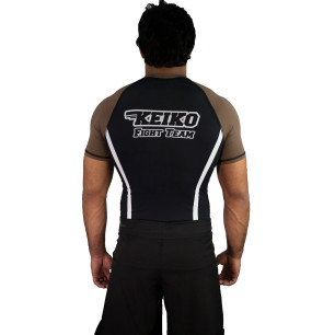 Keiko Speed rash guard - Brown