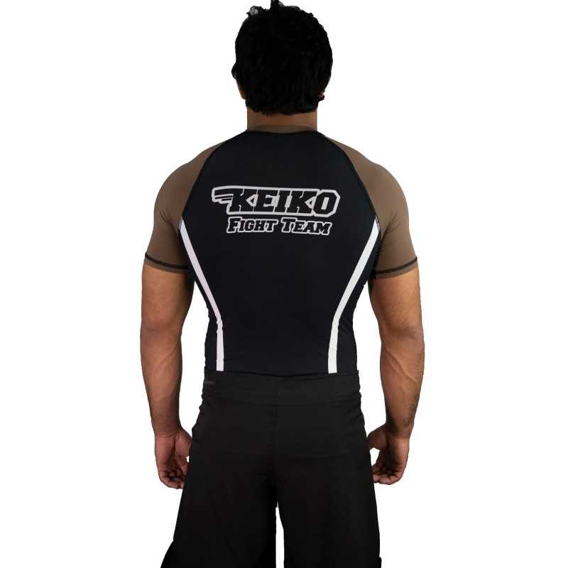 Keiko Speed rash guard - Brown at a low price TJJS Kamppailuvaruste Oy fast delivery