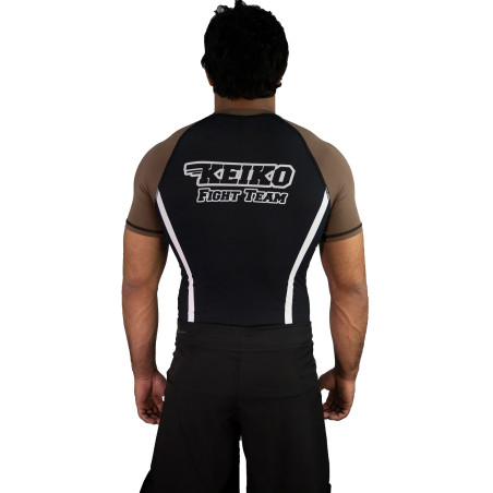 Keiko Speed rash guard - Brun