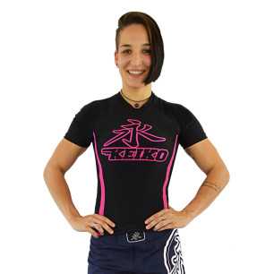 Keiko Speed rash guard - Black/Pink at a low price TJJS Kamppailuvaruste Oy fast delivery