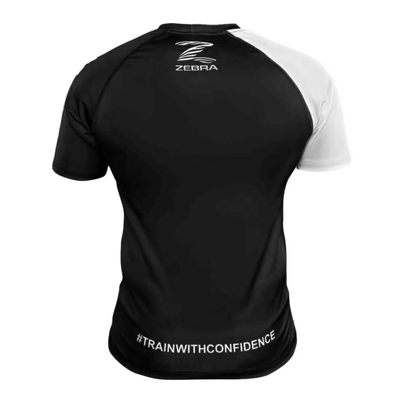 ZEBRA rash guard RANKED valkoinen edulliseen hintaan TJJS Kamppailuvaruste Oy nopea toimitus