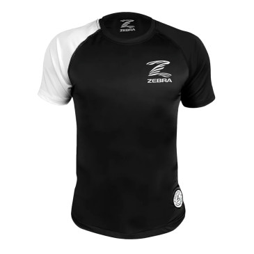 ZebraTJJS Kamppailuvaruste Oy|ZEBRA rash guard RANKED vit|39,90 €|