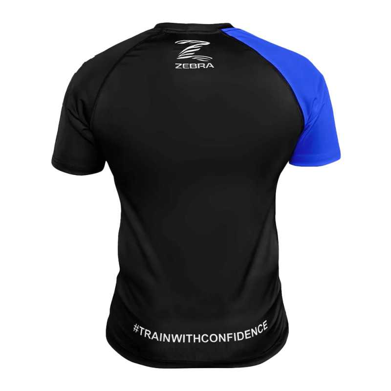 ZEBRA rash guard RANKED Sininen edulliseen hintaan TJJS Kamppailuvaruste Oy nopea toimitus