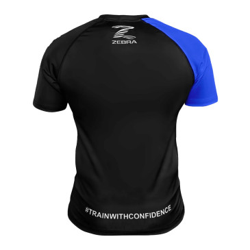 ZebraTJJS Kamppailuvaruste Oy|ZEBRA rash guard RANKED Blå|39,90 €|