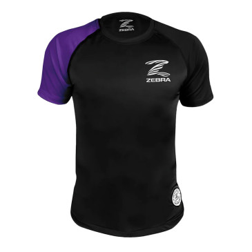 TJJS Kamppailuvaruste Oy|ZEBRA rash guard RANKED Purple|€39.50