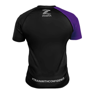 ZebraTJJS Kamppailuvaruste Oy|ZEBRA rash guard RANKED Lila|43,09 $|