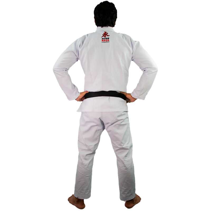 Keiko Raca BJJ Kimono Ultra Light - White at a low price TJJS Kamppailuvaruste Oy fast delivery Keiko Raca BJJ Kimono Ultra Light - White at a low price TJJS Kamppailuvaruste Oy fast delivery