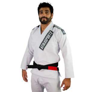 Keiko BJJ Kimono Summer Gi Jaket - White