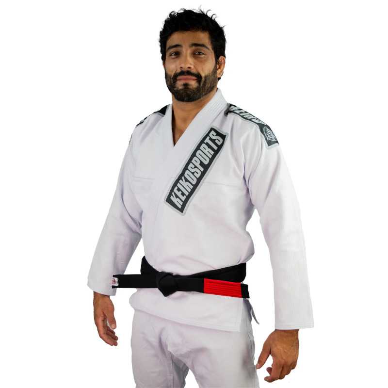 Keiko BJJ Kimono Summer Gi Jacka - Vit till ett lågt pris TJJS Kamppailuvaruste Oy snabb leverans Keiko BJJ Kimono Summer Gi Jacka - Vit till ett lågt pris TJJS Kamppailuvaruste Oy snabb leverans