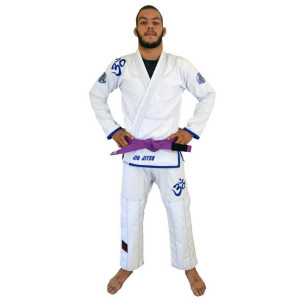 Keiko BJJ OMM Kimono - Valkoinen edulliseen hintaan TJJS Kamppailuvaruste Oy nopea toimitus