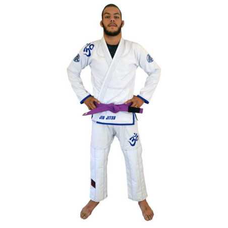 Keiko BJJ OMM Kimono - Valkoinen edulliseen hintaan TJJS Kamppailuvaruste Oy nopea toimitus