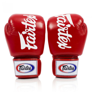TJJS Kamppailuvaruste Oy|Fairtex BGV19 Tight-Fit Boxing Gloves - Red|€139.00