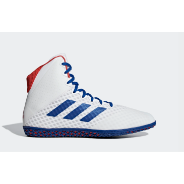 AdidasTJJS Kamppailuvaruste Oy|Adidas Mat Wizard 4 Wrestling Sko - Vit Collegiate Royal|100,70 €|