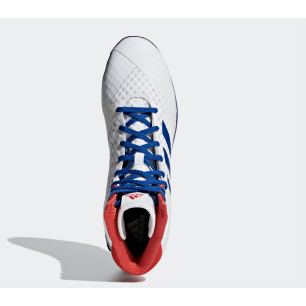Adidas Mat Wizard 4 Wrestling Shoe - White Collegiate Royal