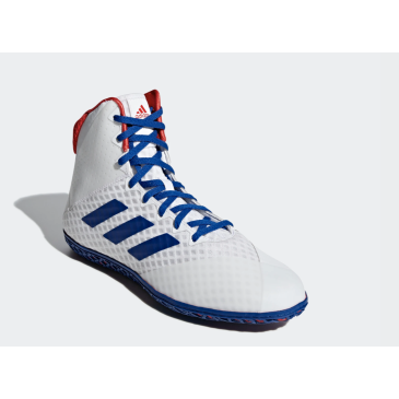 AdidasTJJS Kamppailuvaruste Oy|Adidas Mat Wizard 4 Wrestling Sko - Vit Collegiate Royal|100,70 €|