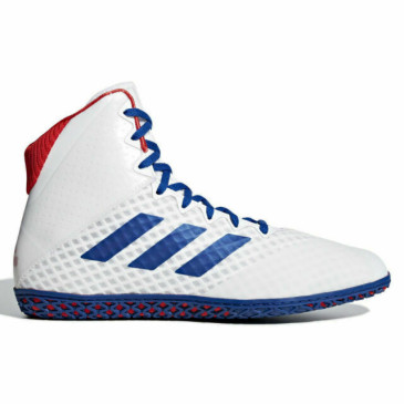 AdidasTJJS Kamppailuvaruste Oy|Adidas Mat Wizard 4 Wrestling Sko - Vit Collegiate Royal|100,70 €|