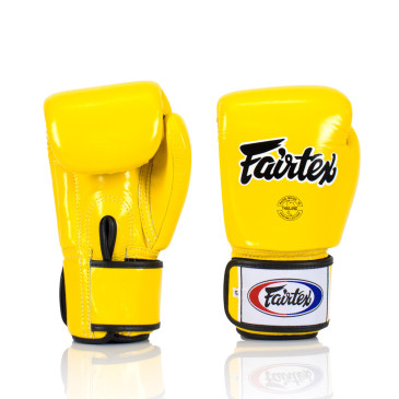 TJJS Kamppailuvaruste Oy|Fairtex BGV8 Boxing Gloves - Yellow|€119.00