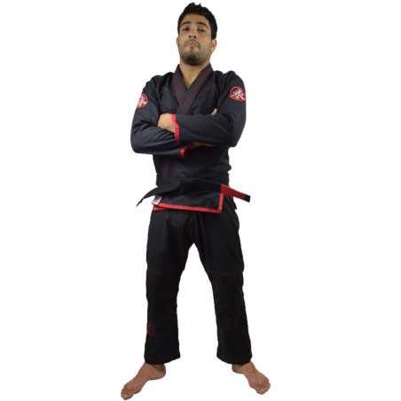 Keiko Raca BJJ Slim Fit Gi jacket - Black at a low price TJJS Kamppailuvaruste Oy fast delivery